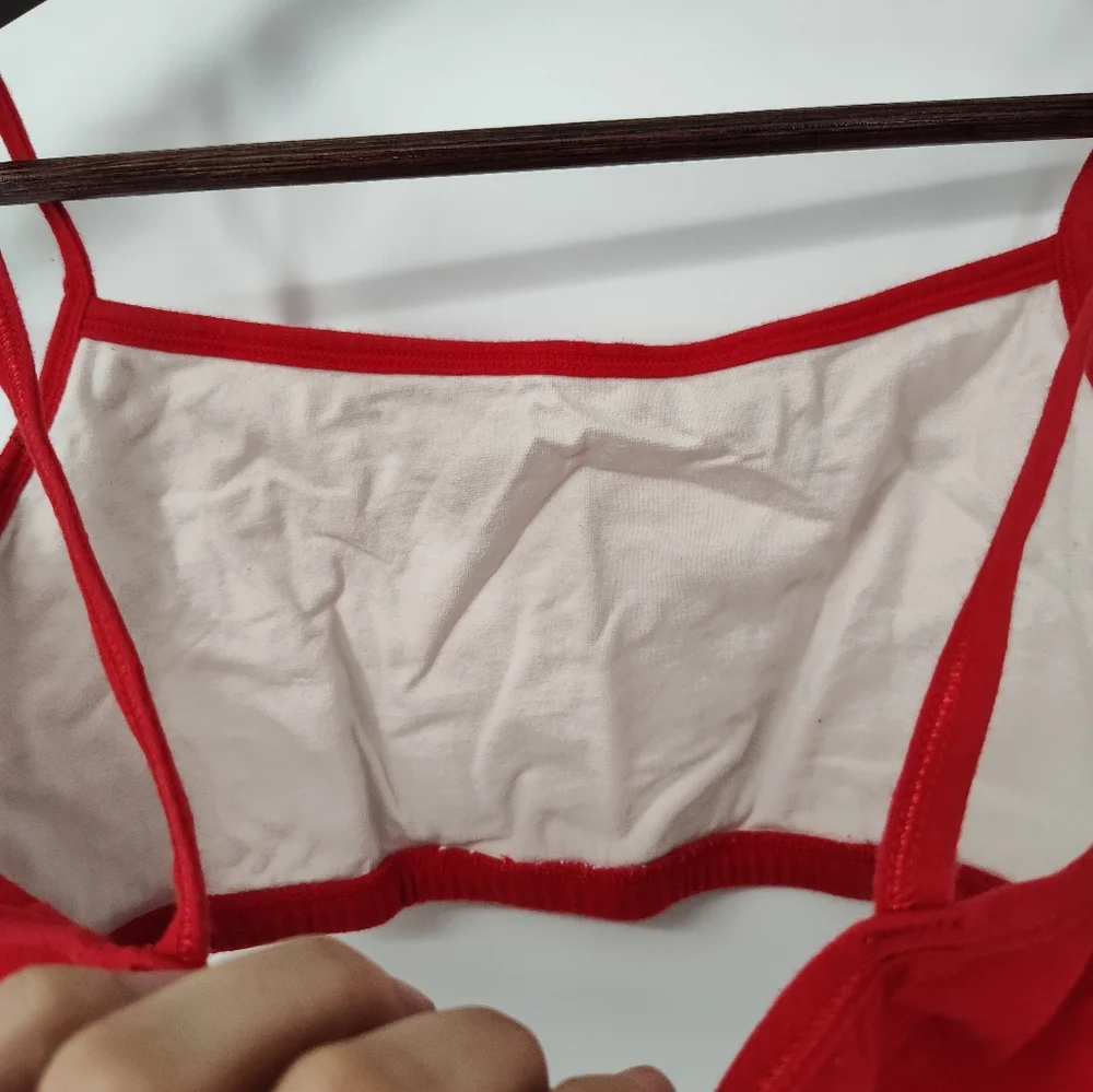 Fruit of the Loom Vibrant Red Bra Size 36